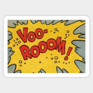 VOO-ROOOM! Sticker